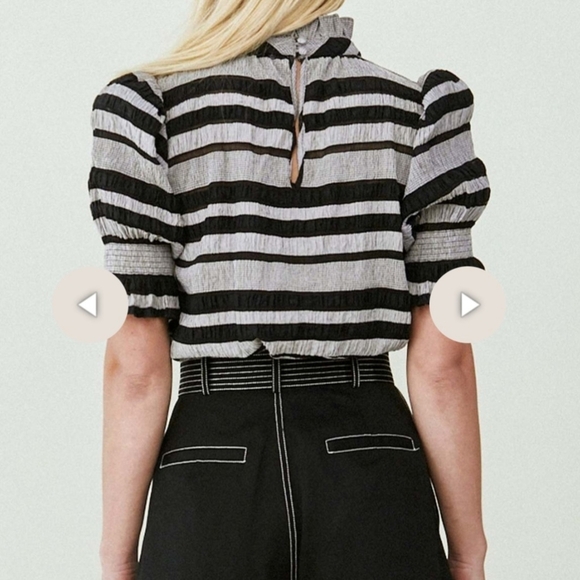 Hunter Bell “The Monroe” Top- Black and Gray/ Size Small - Picture 2 of 9